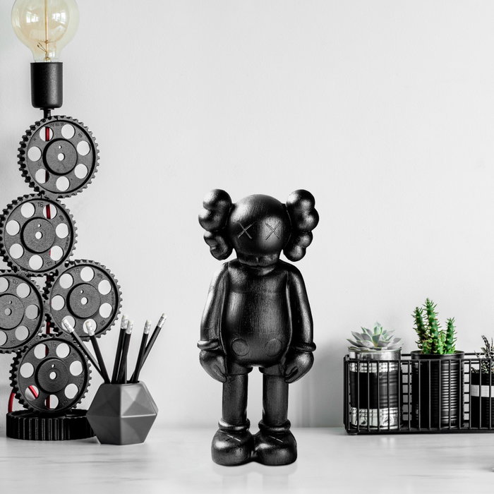 Aberto Design Yak-051-C Objeto Decorativo Negro